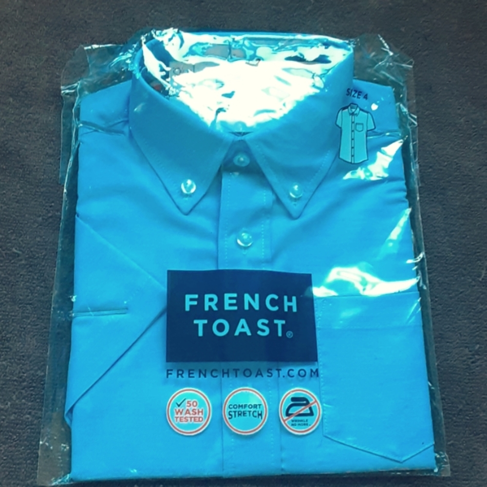 Boys Blus Short Sleeve Oxford Shirt